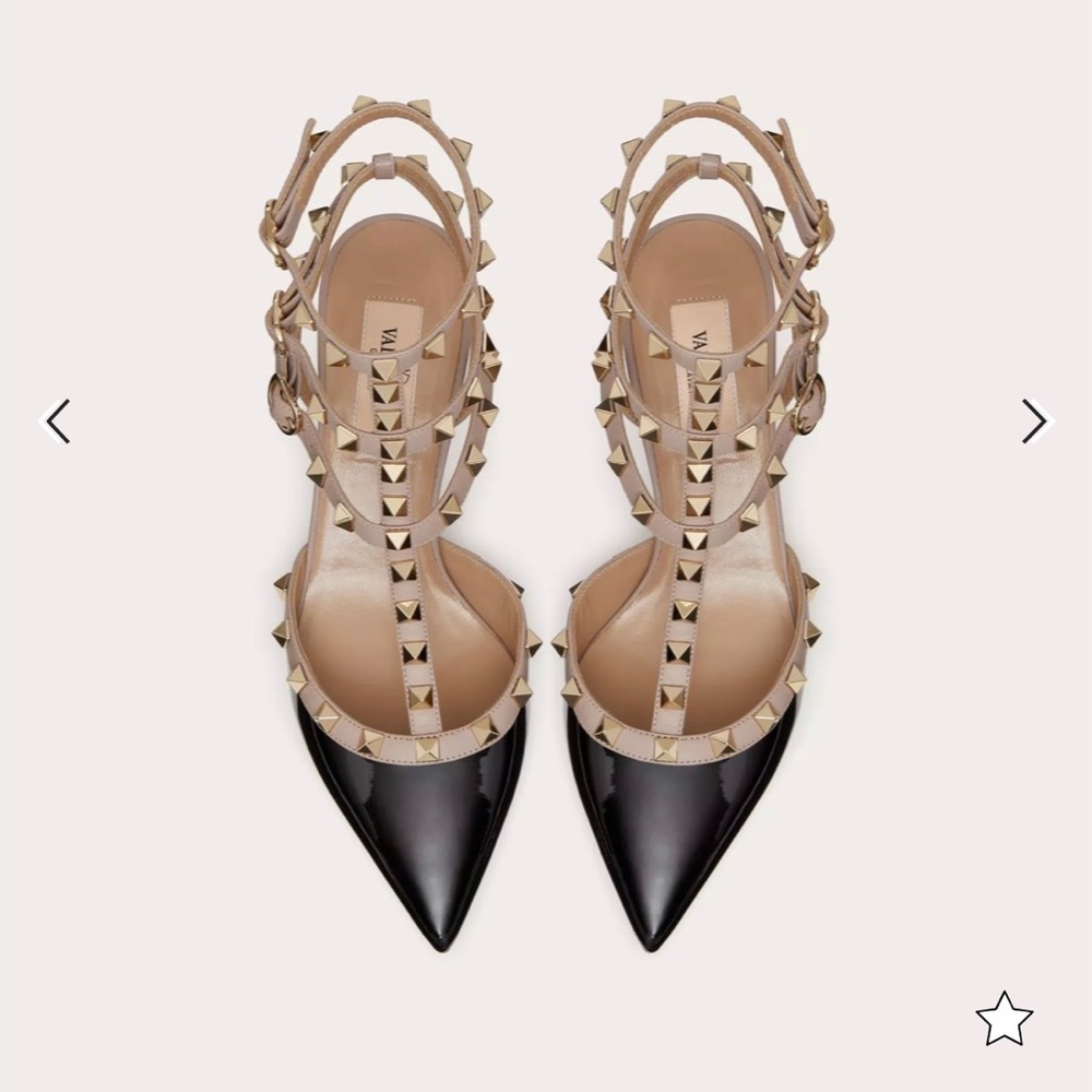 VALENTINO ROCKSTUD CAGED PUMP